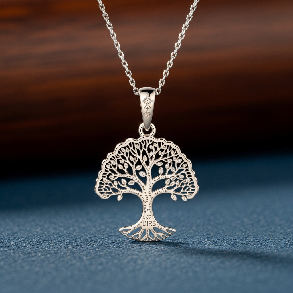 Collier arbre de vie personnalisé