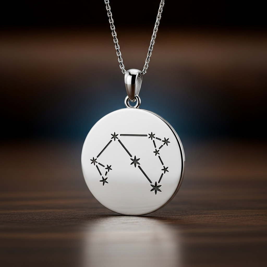 Pendentif constellation personnalisée