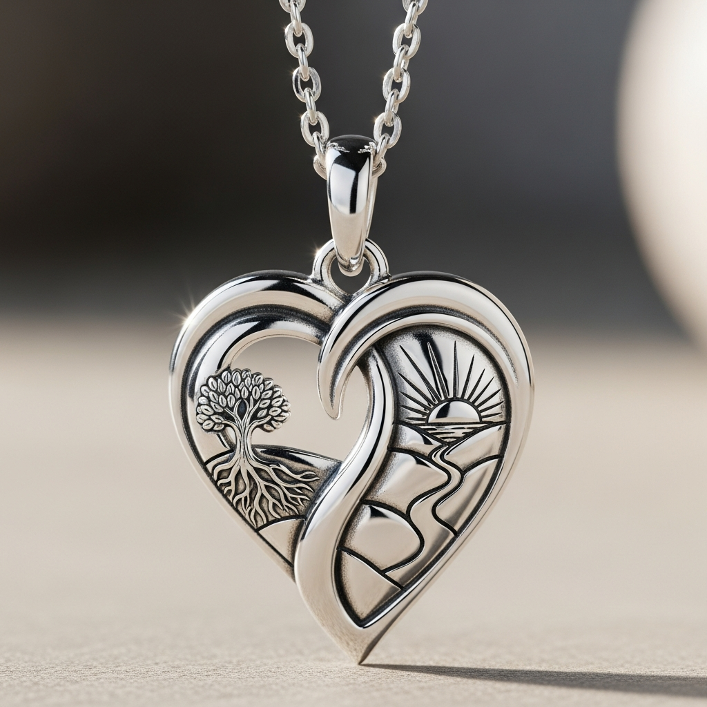 Collier symbolisant le lien mère-enfant